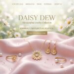 Daisy Dew Floral Watch — Rose Gold